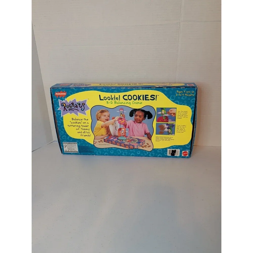 Vintage 1998 Nickelodeon Rugrats Lookie! Cookies! 3-D Balancing Game Complete